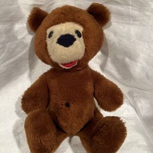 Vintage - Animal Fair Inc. Plush Teddy Bear Collectible 14 inches 1976 - Brown
